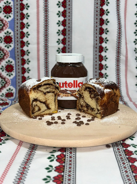 Cozonac Nutella